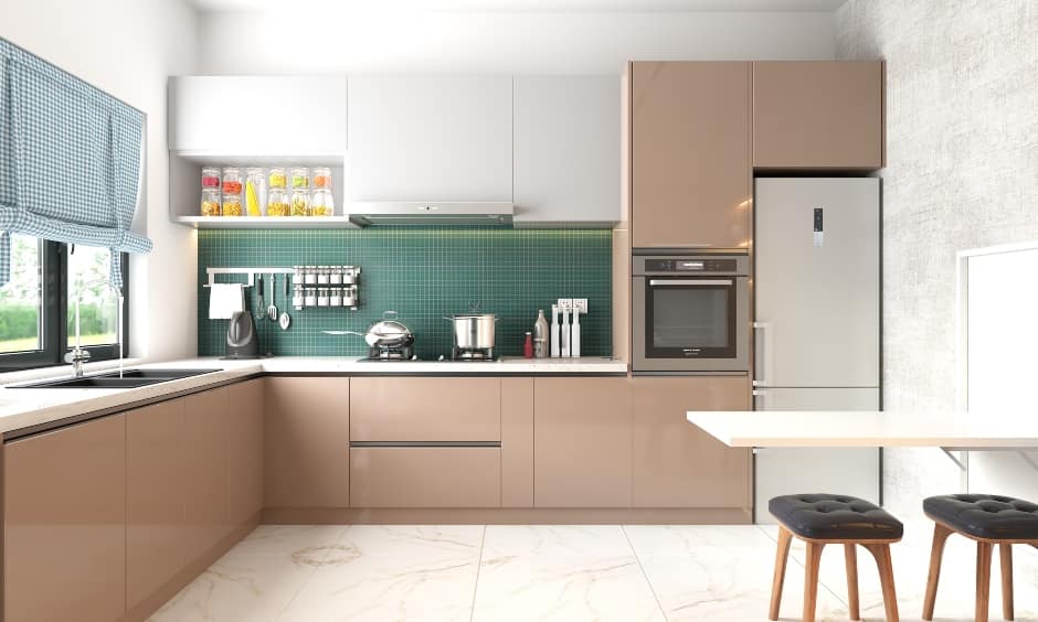 Modular kitchen by Vasanth Interiors